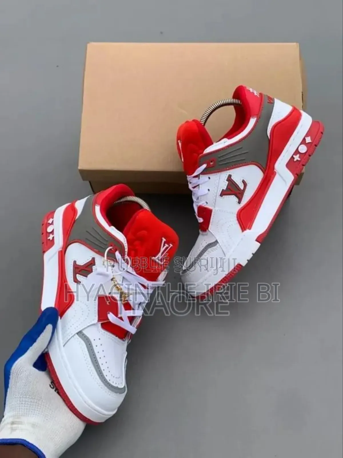 Sneakers New Balance Et Louis Vuitton Authentique Original Qualité