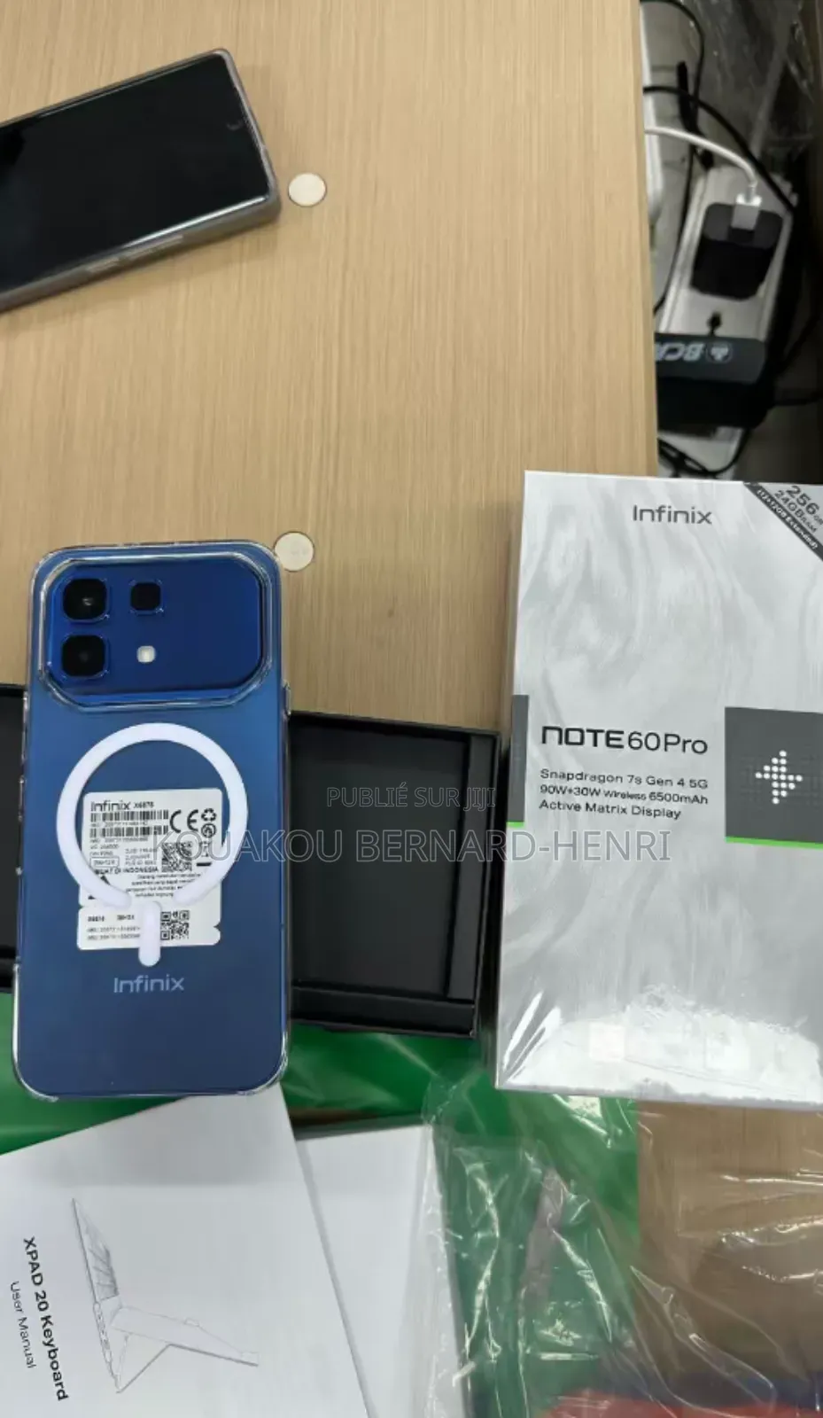 Nouveau Infinix Note 60 Pro 256 GB Orange
