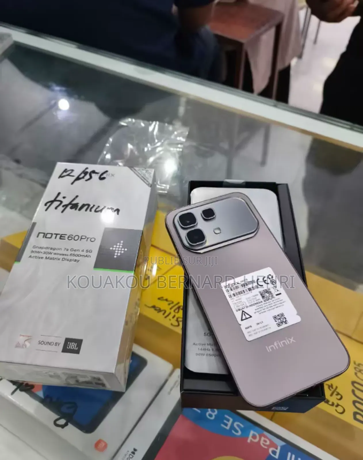 Nouveau Infinix Note 60 Pro 256 GB Orange