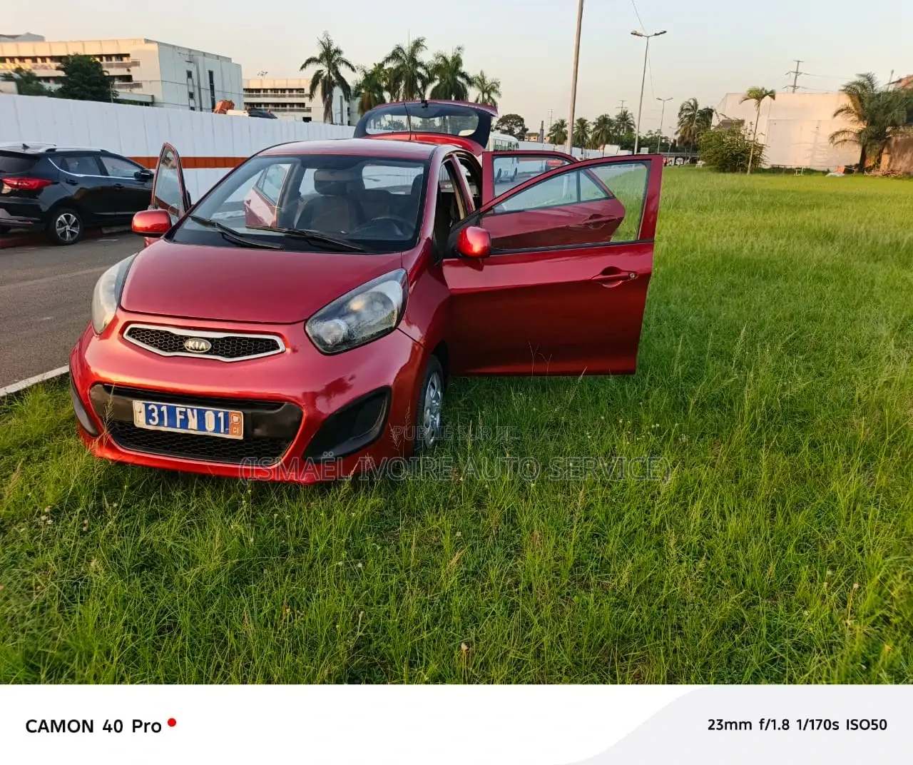 Kia Picanto 2012 Rouge