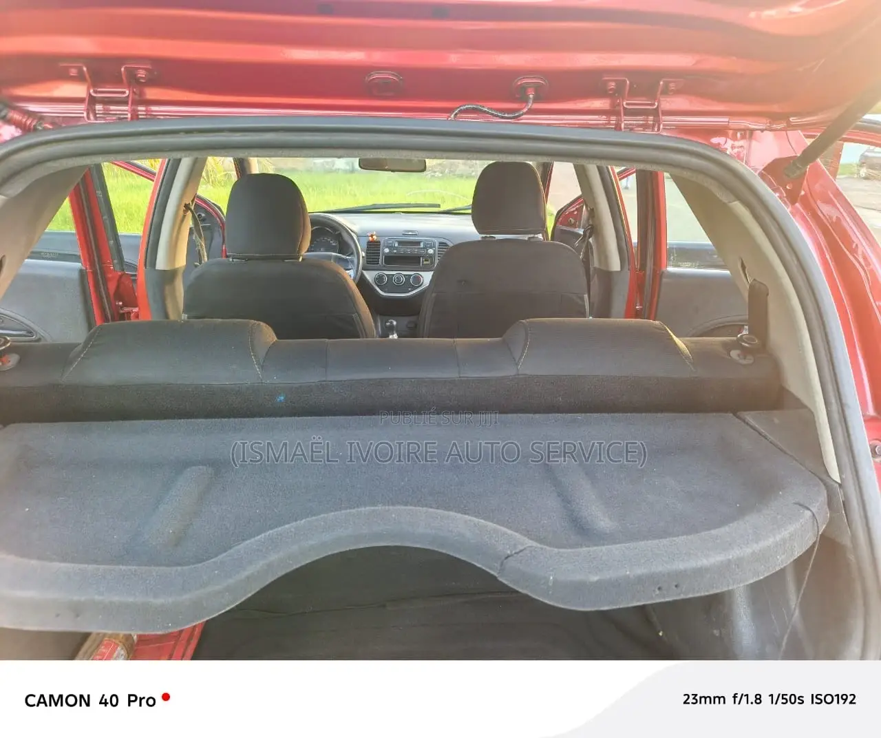 Kia Picanto 2012 Rouge