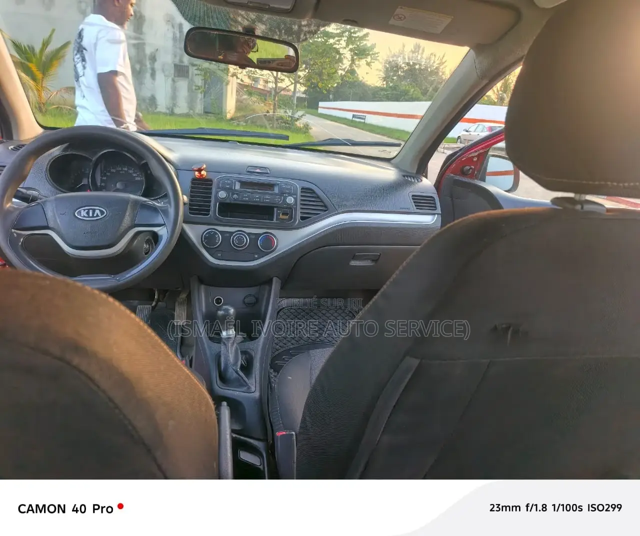 Kia Picanto 2012 Rouge