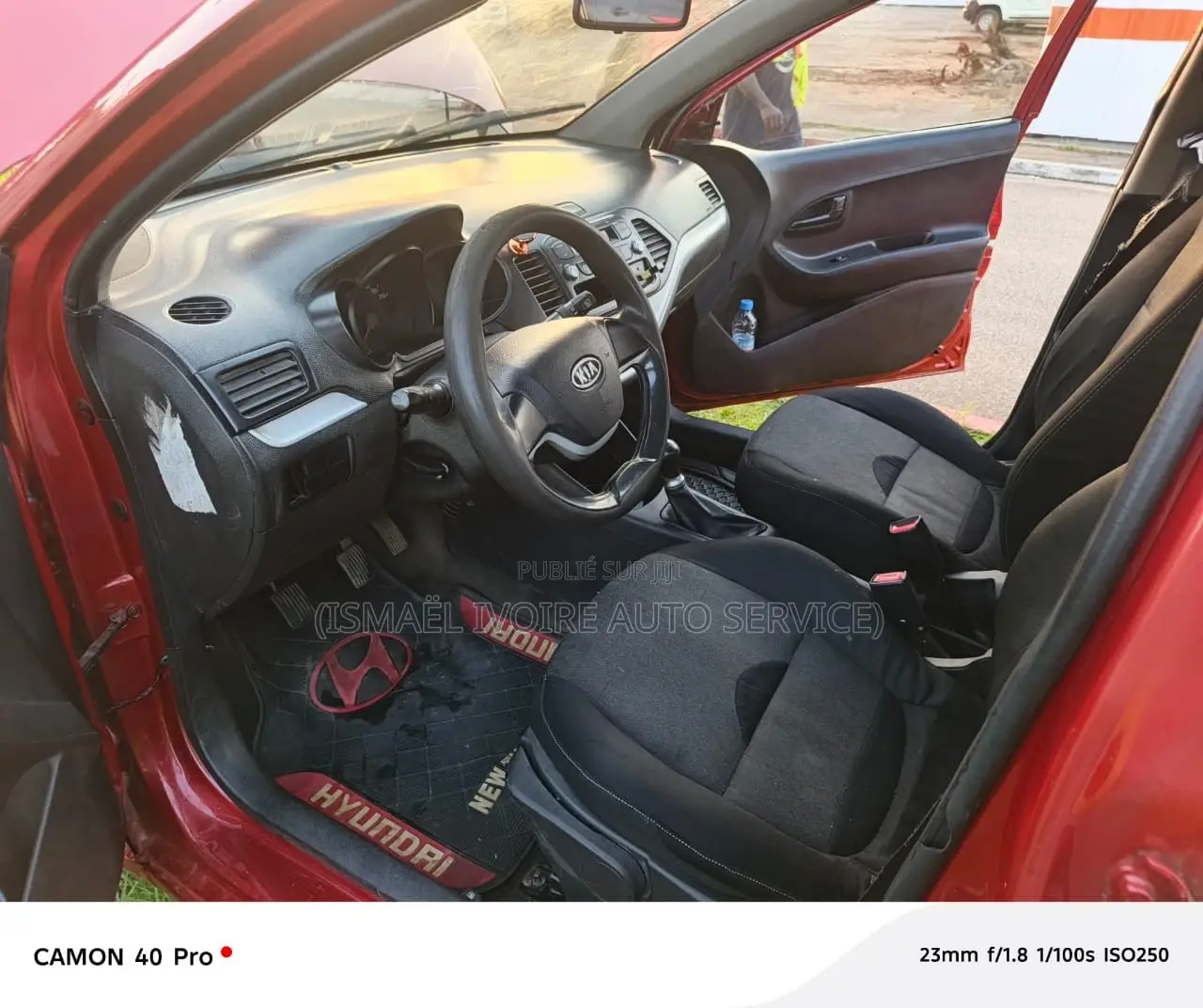 Kia Picanto 2012 Rouge