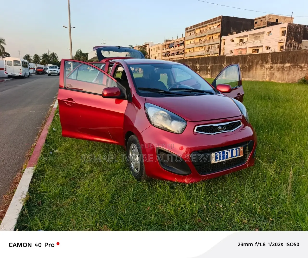 Kia Picanto 2012 Rouge