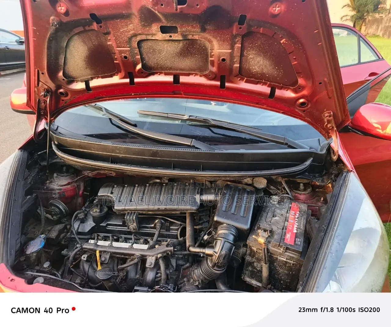 Kia Picanto 2012 Rouge