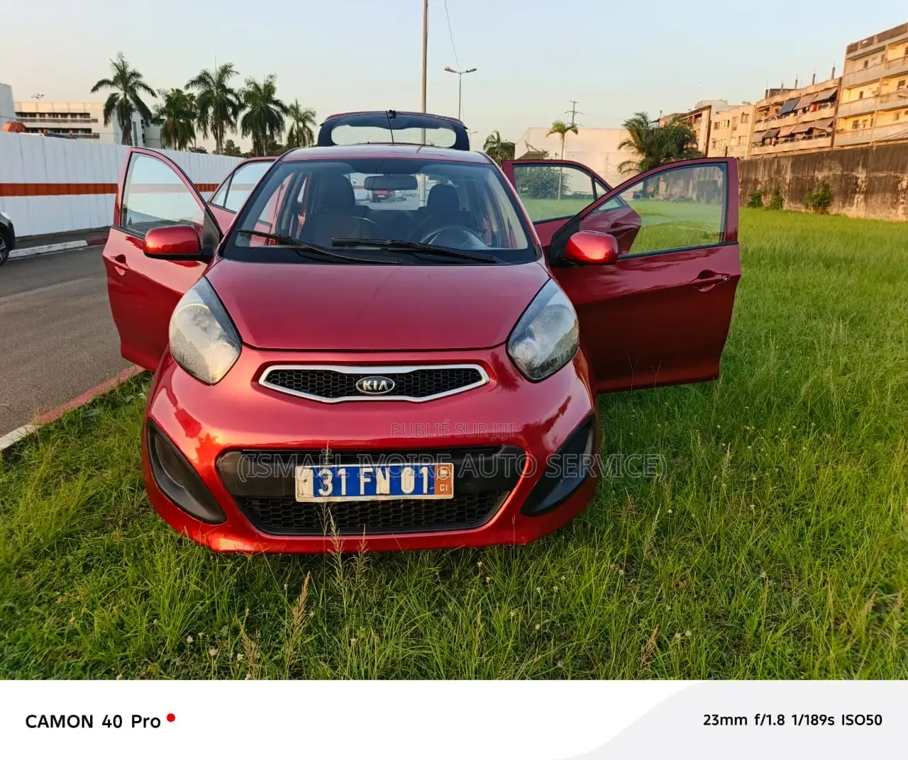 Kia Picanto 2012 Rouge