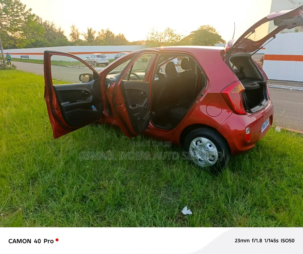Kia Picanto 2012 Rouge