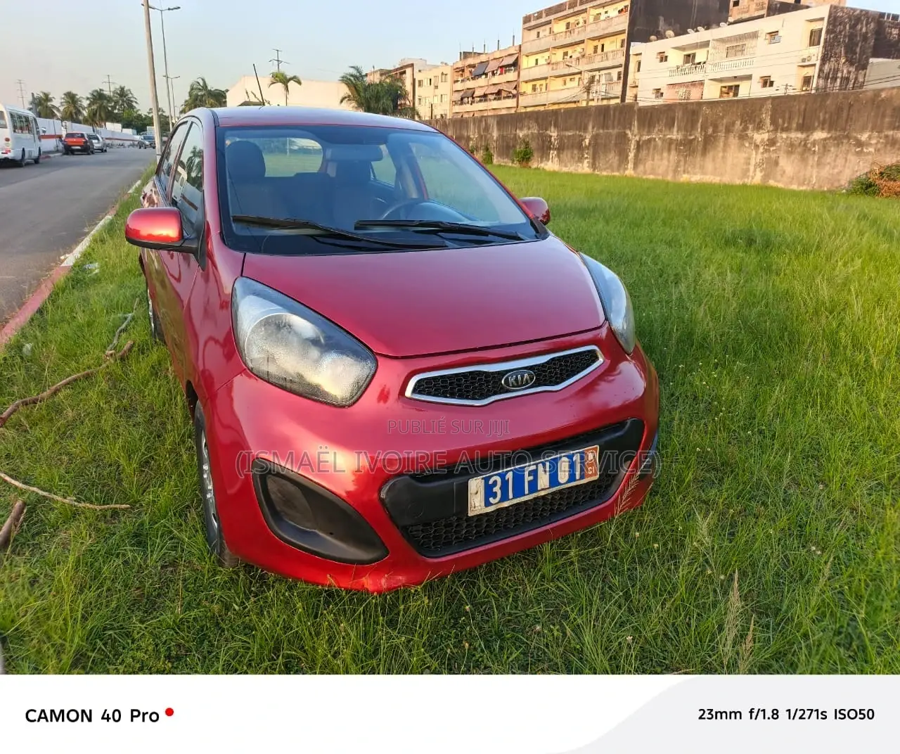Kia Picanto 2012 Rouge