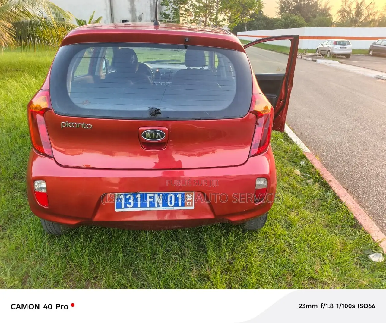 Kia Picanto 2012 Rouge