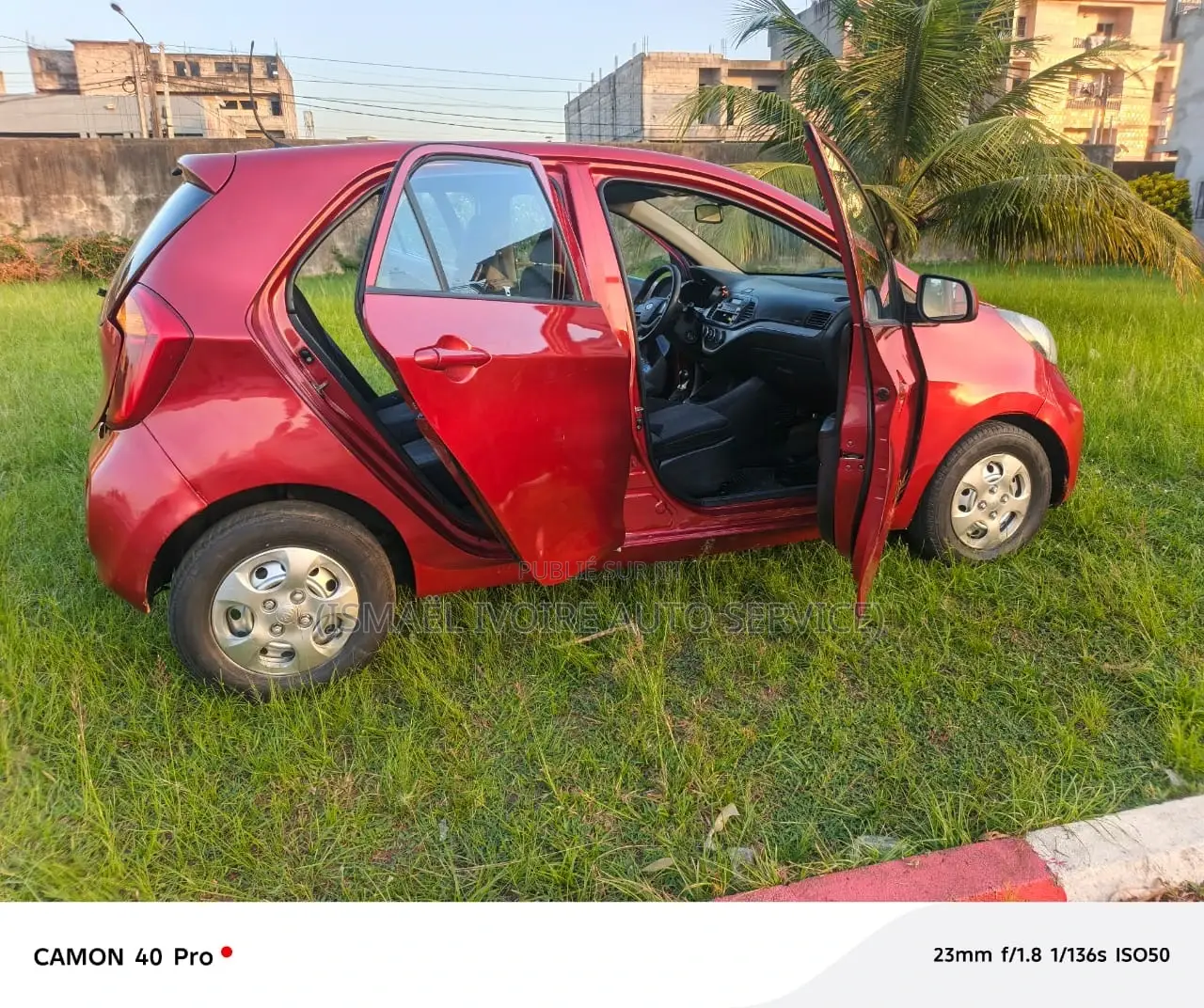 Kia Picanto 2012 Rouge