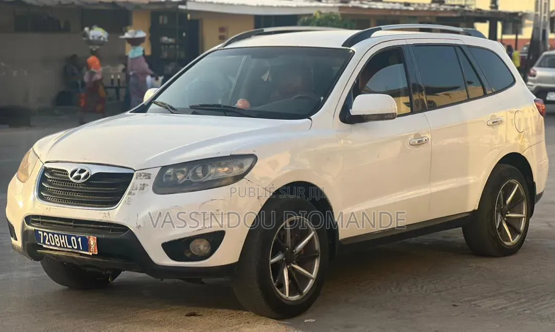 Hyundai Santa Fe 2010 Blanc