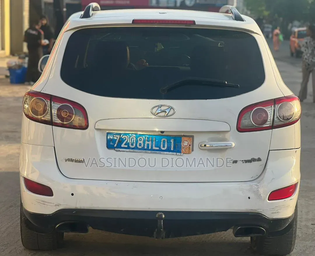 Hyundai Santa Fe 2010 Blanc