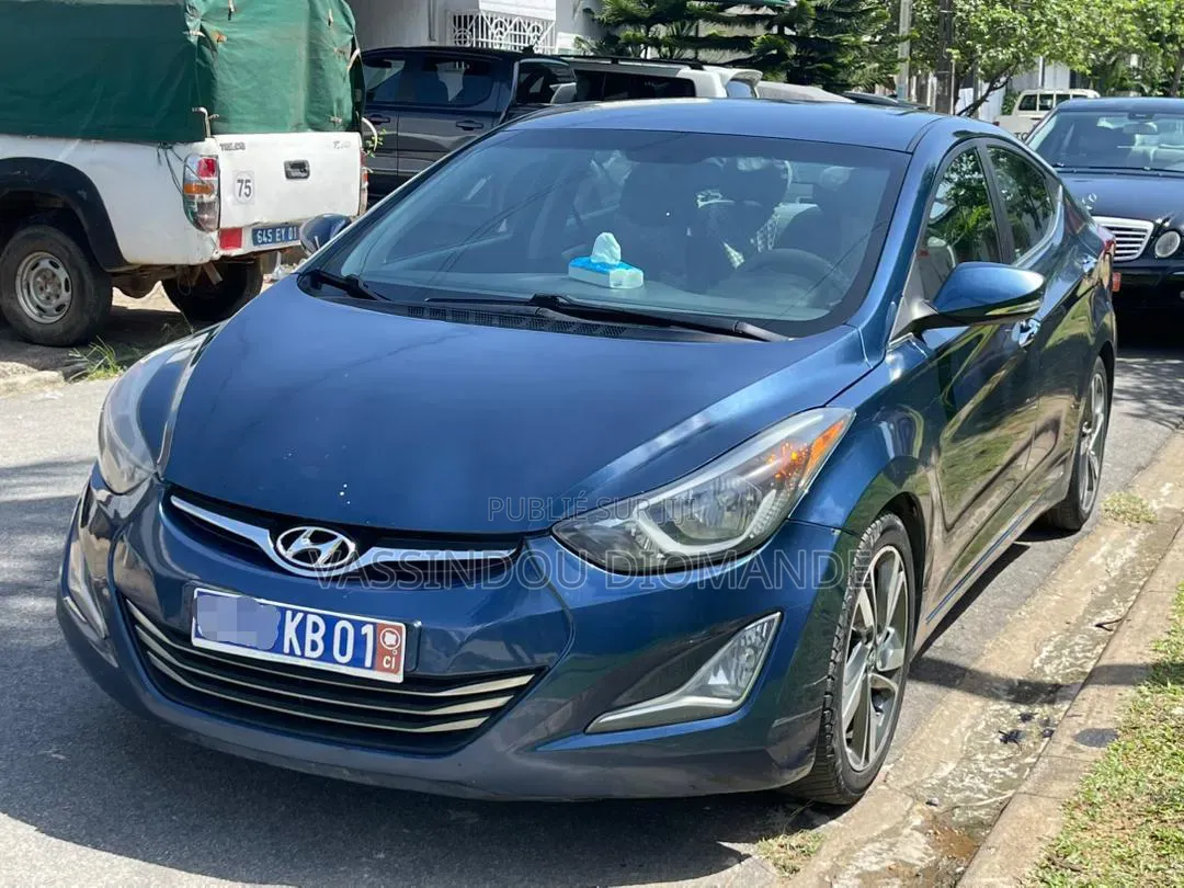 Hyundai Elantra 2015 Bleu