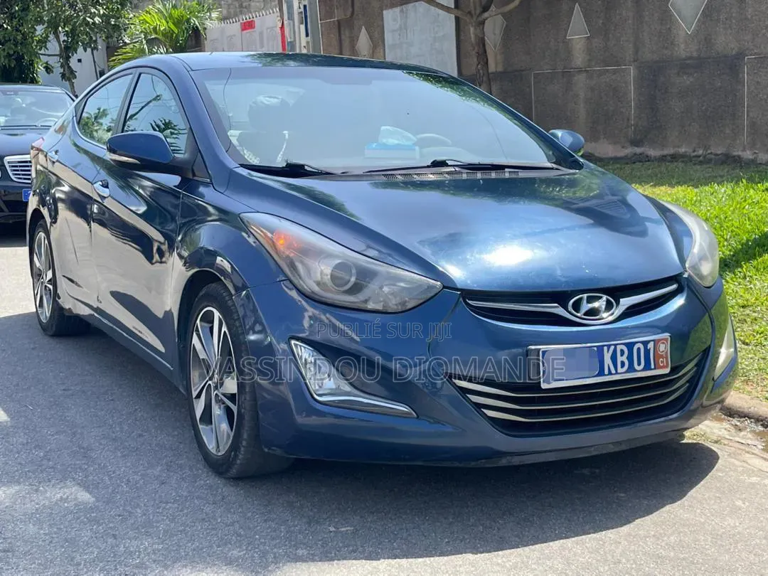 Hyundai Elantra 2015 Bleu