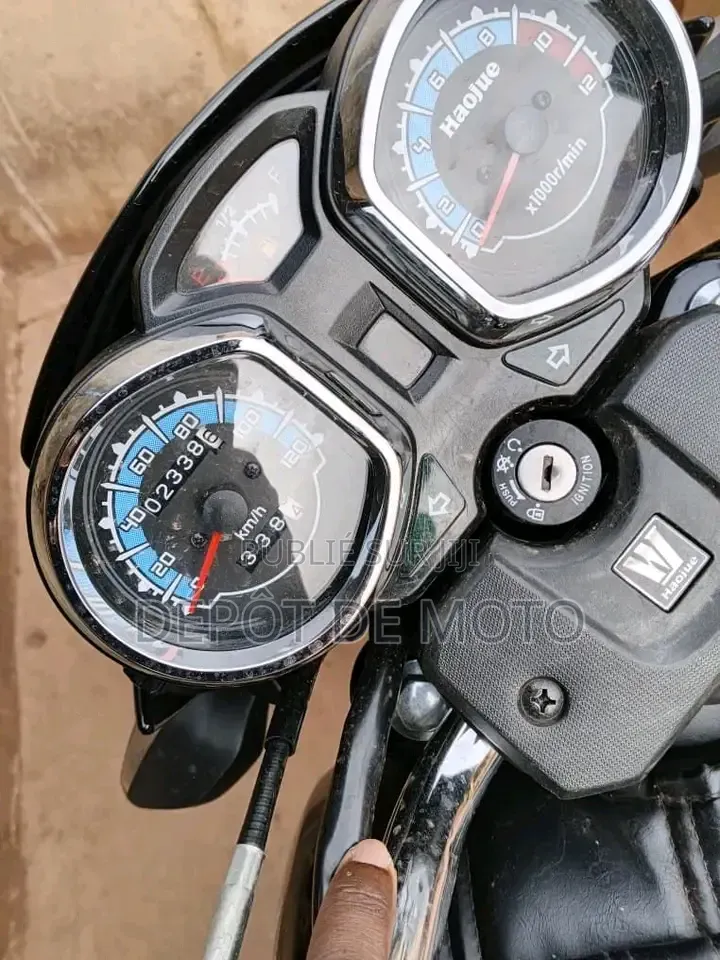 Nouveau Haojue HJ125-30A 2024 Noir