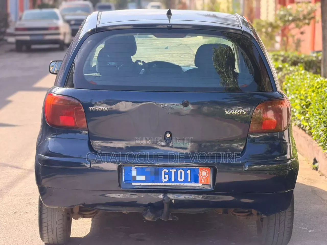 Toyota Yaris 2003 Bleu