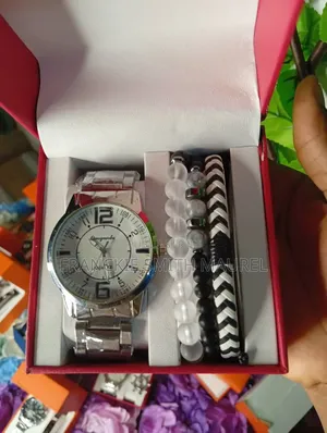 Montre Homme + Chaîne + Coffret