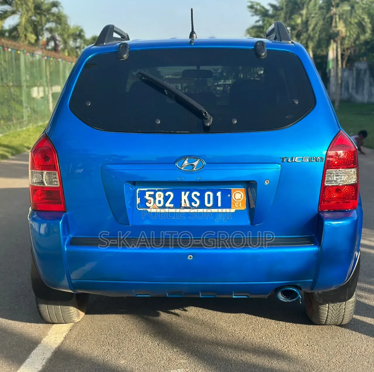 Hyundai Tucson 2007 Bleu