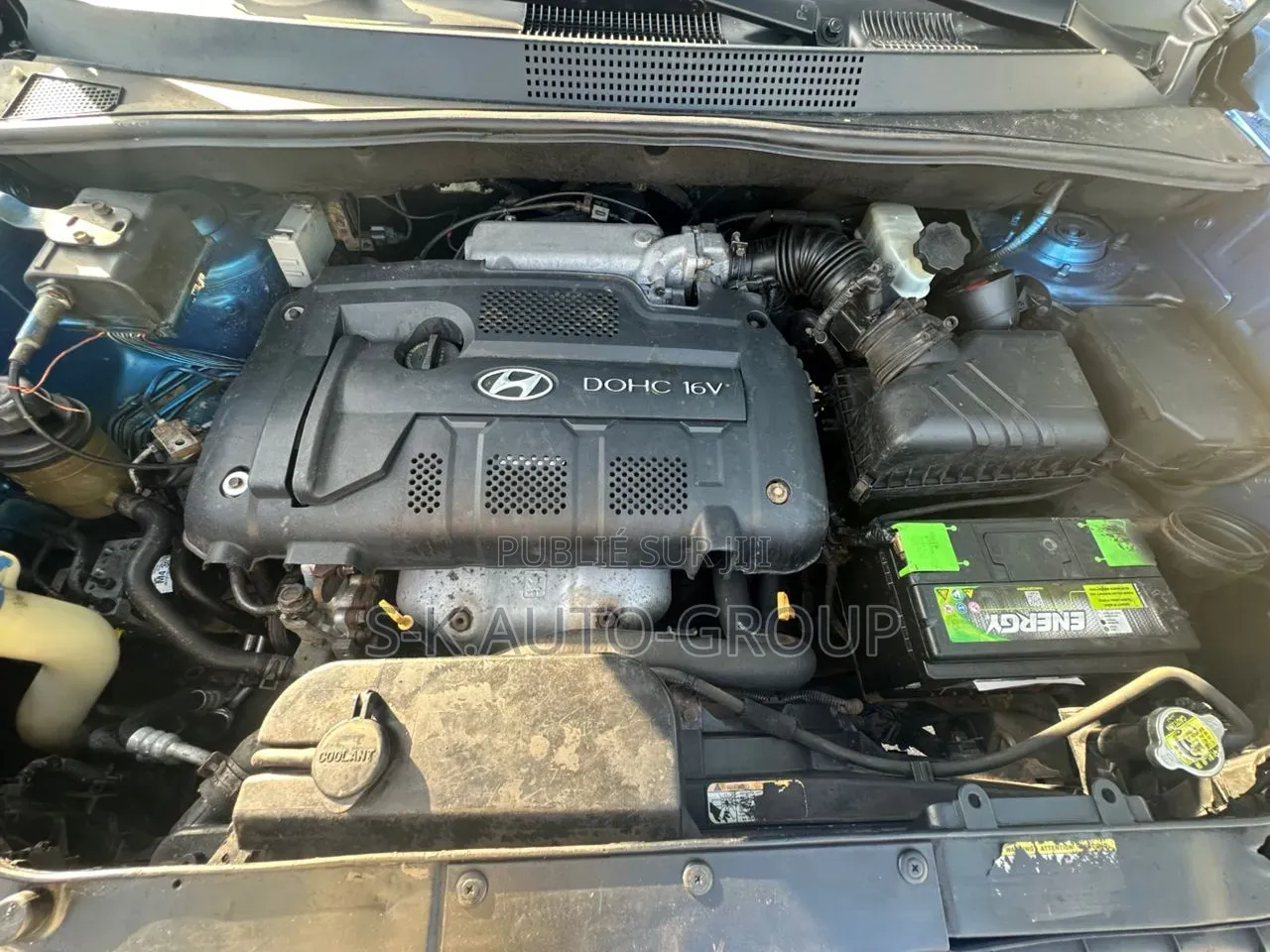 Hyundai Tucson 2007 Bleu