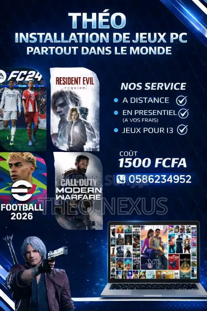 Installation De Jeux Pc