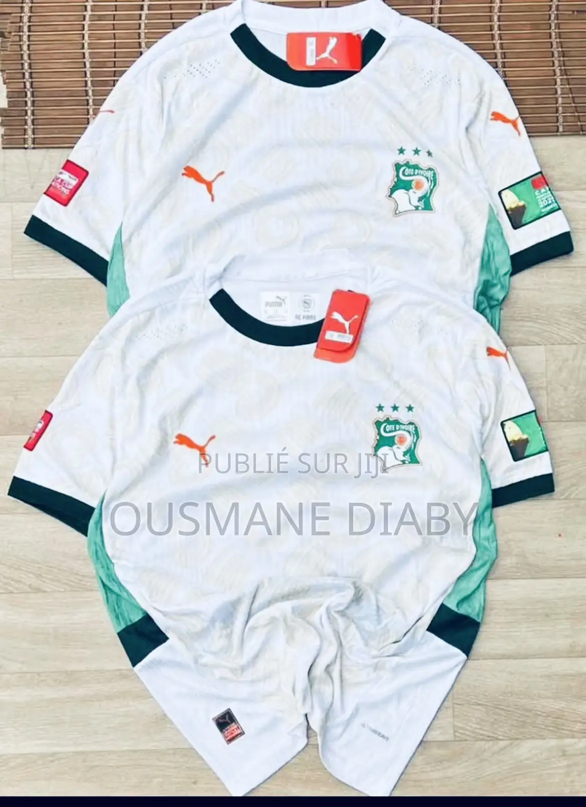 Maillot Des Éléphants Original Version Pro Max