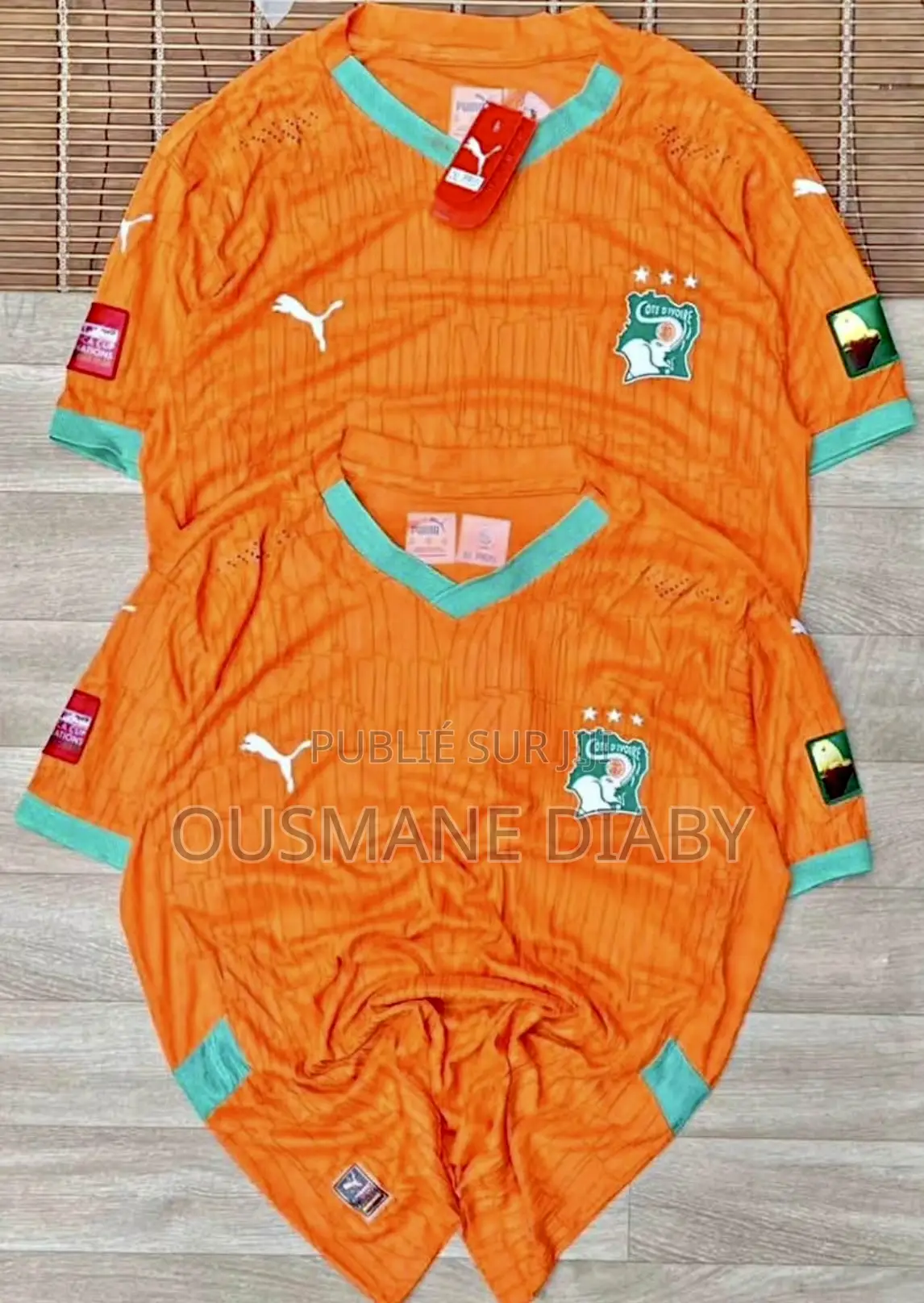 Maillot Des Éléphants Original Version Pro Max