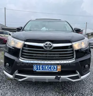 Toyota Highlander 2016 Noir