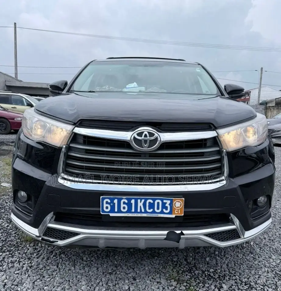 Toyota Highlander 2016 Noir