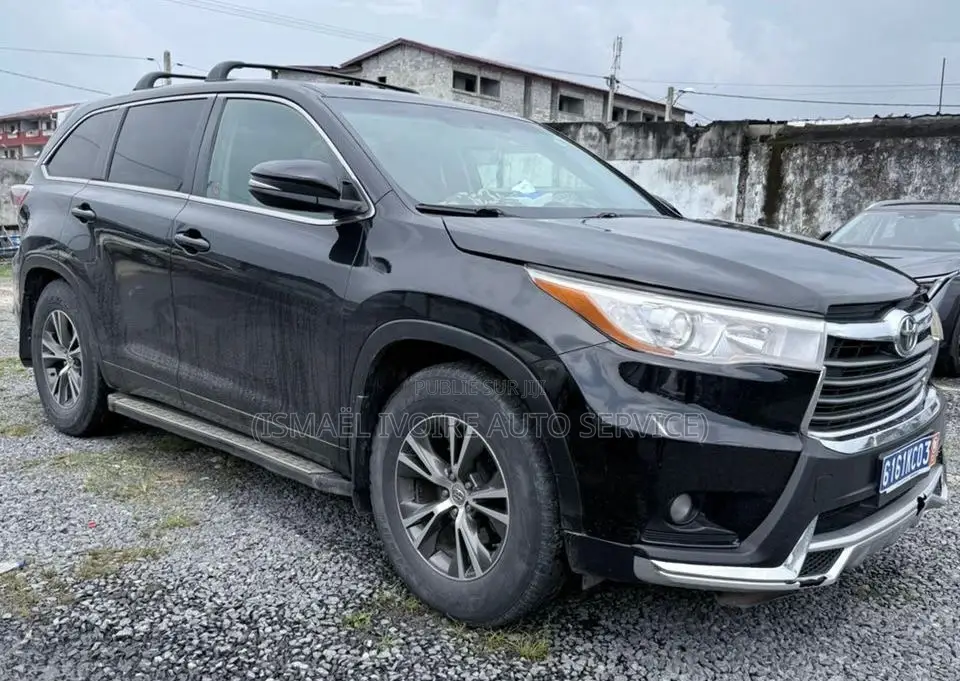 Toyota Highlander 2016 Noir