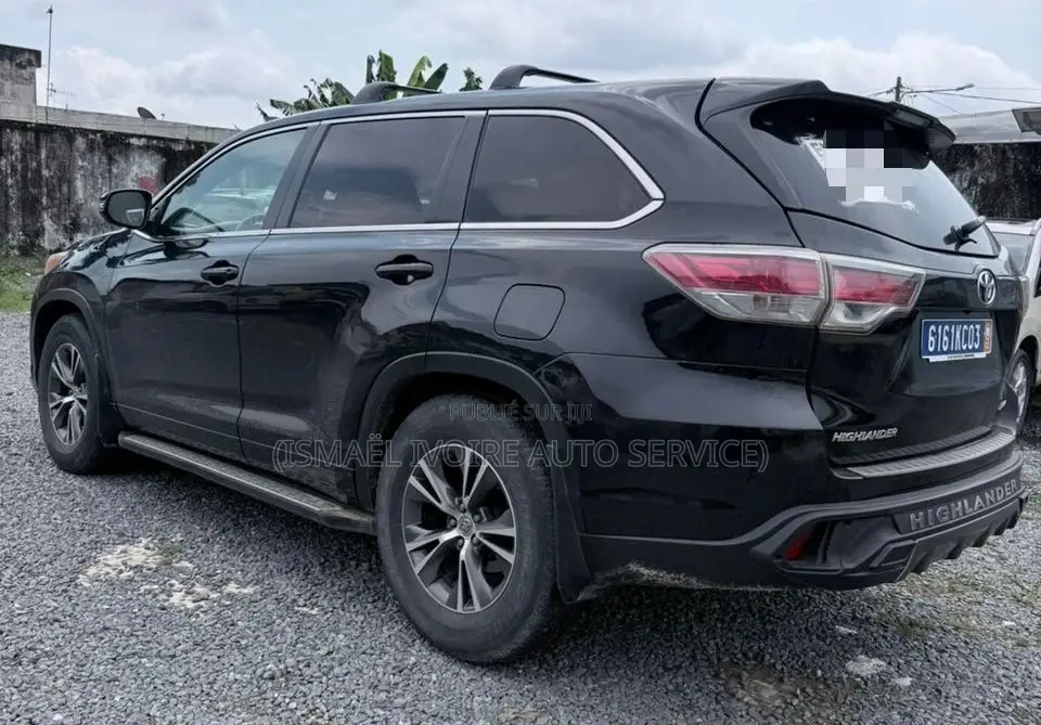 Toyota Highlander 2016 Noir