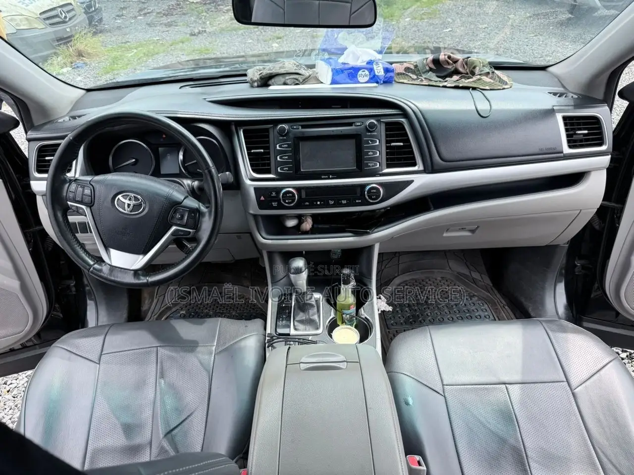 Toyota Highlander 2016 Noir
