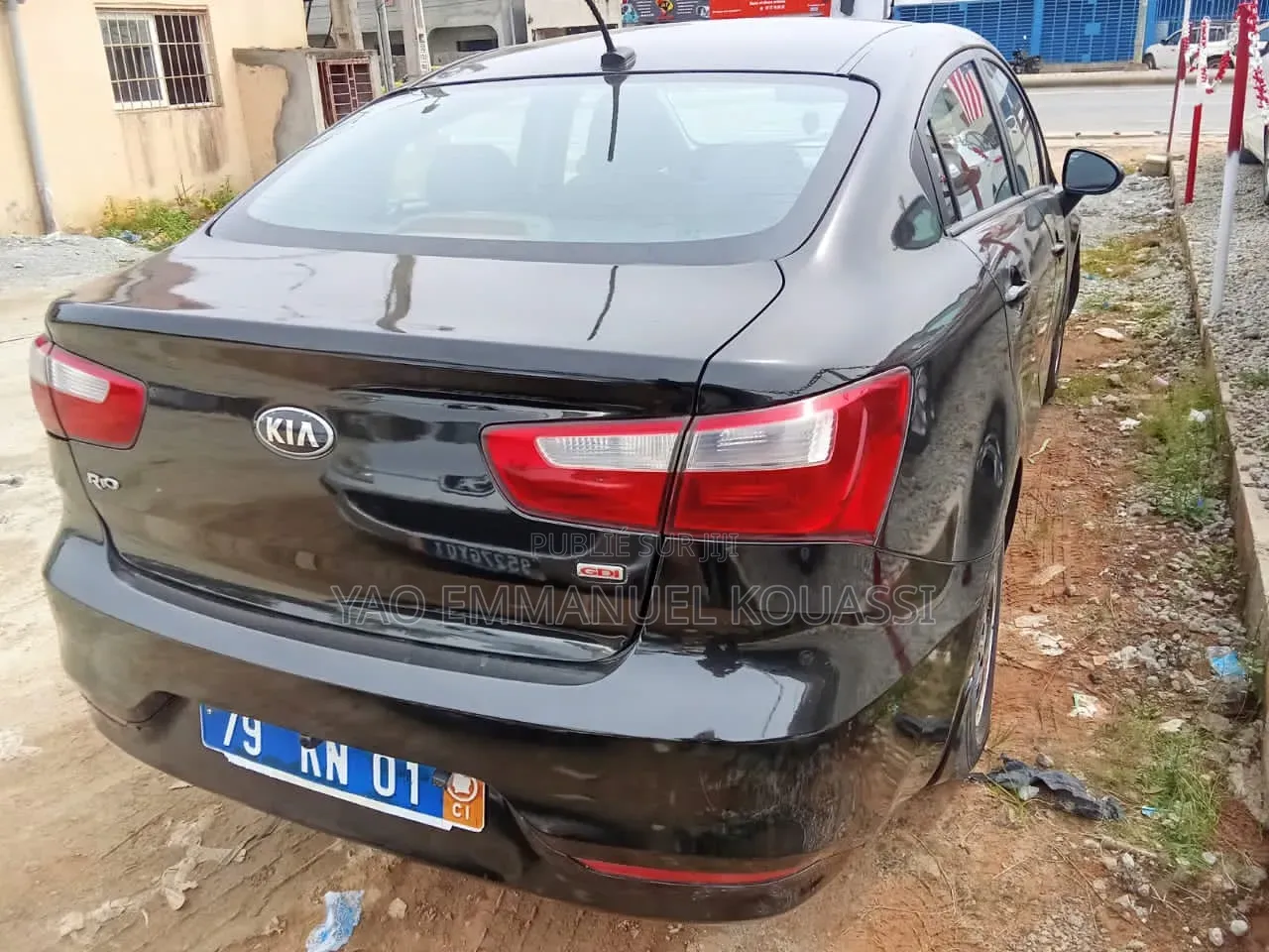 Kia Rio 2016 Gris