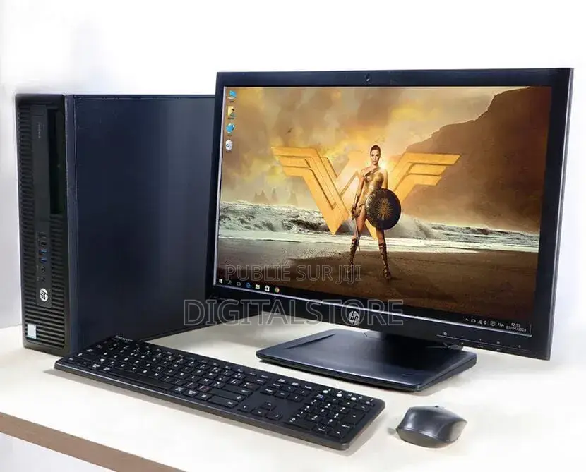Nouveau Ordinateur de bureau HP 200 G4 4GB Intel Core i3 SSD 500GB