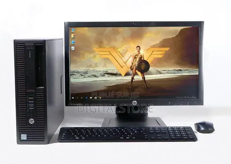 Nouveau Ordinateur de bureau HP 200 G4 4GB Intel Core i3 SSD 500GB
