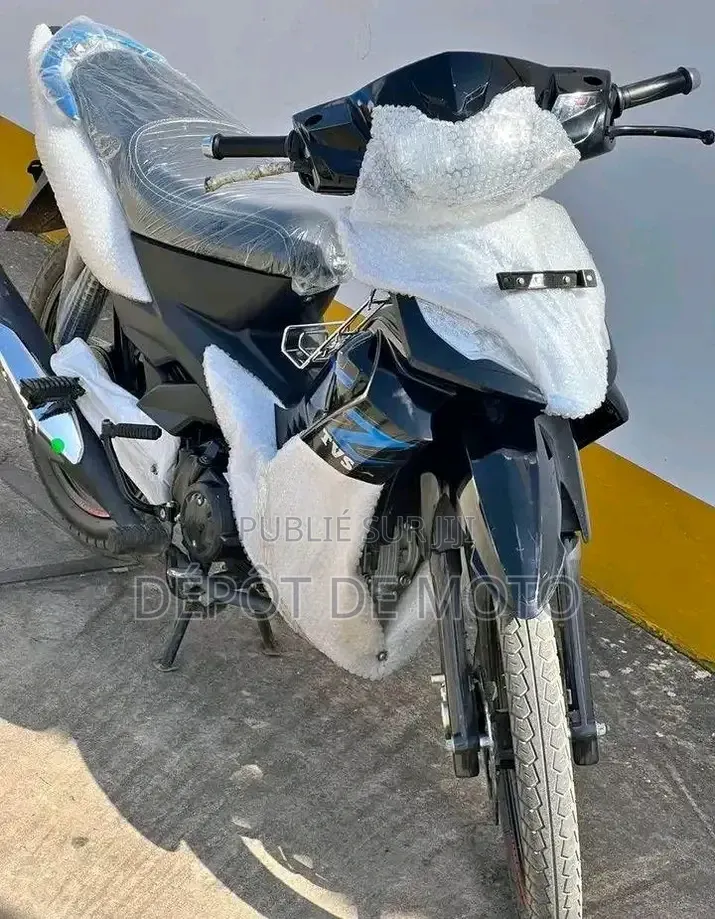 Nouveau TVS Rockz 125 2025 Bleu