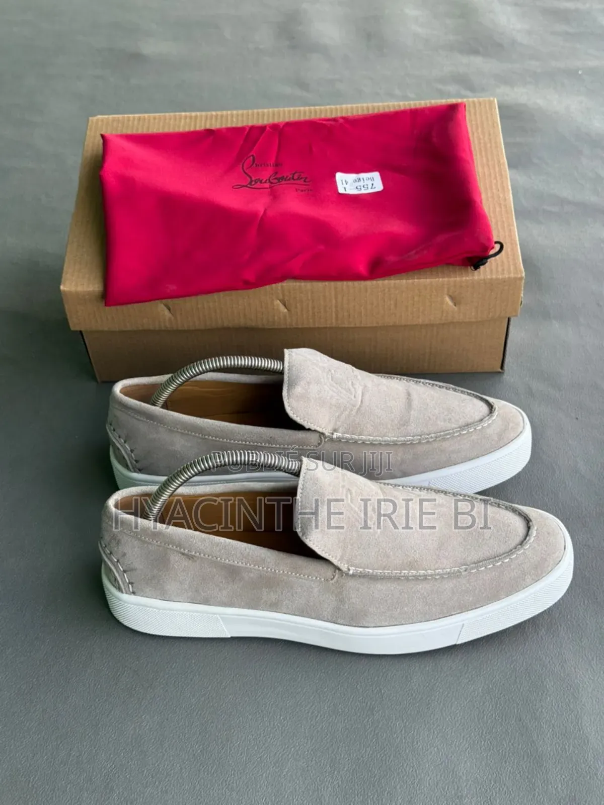 Louboutin Et Dior Matière Cuir Daim Authentique Original Qualite