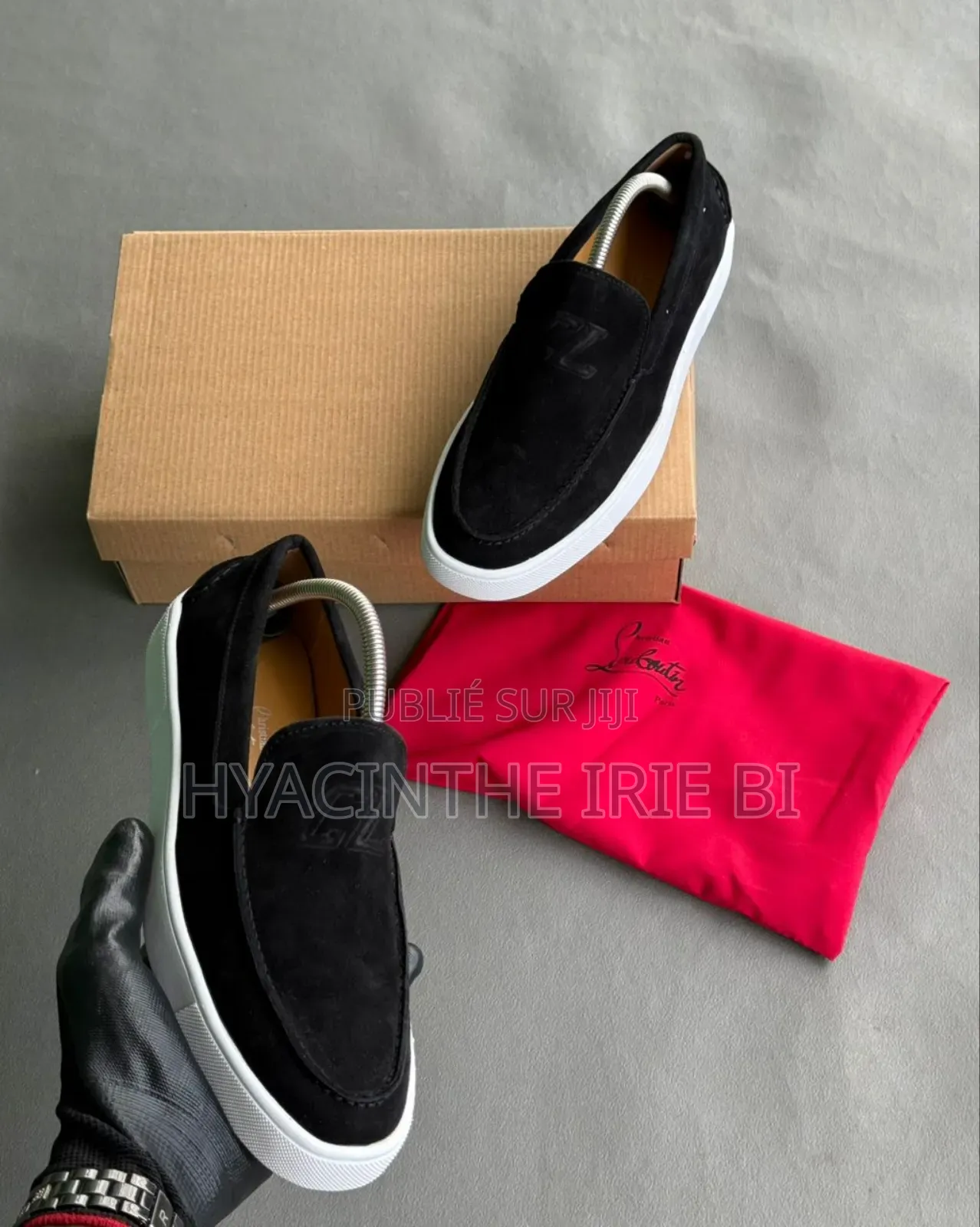 Louboutin Et Dior Matière Cuir Daim Authentique Original Qualite