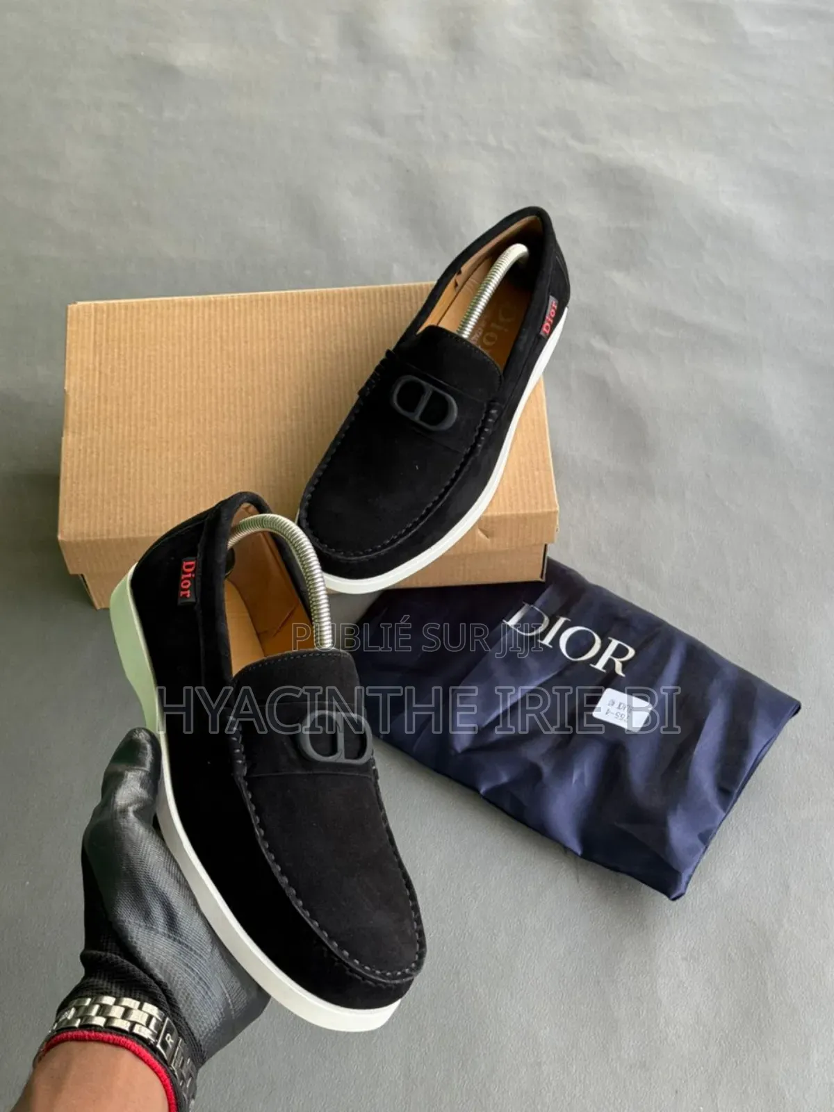 Louboutin Et Dior Matière Cuir Daim Authentique Original Qualite