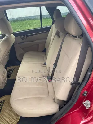 Hyundai Santa Fe Limited 2010 Rouge