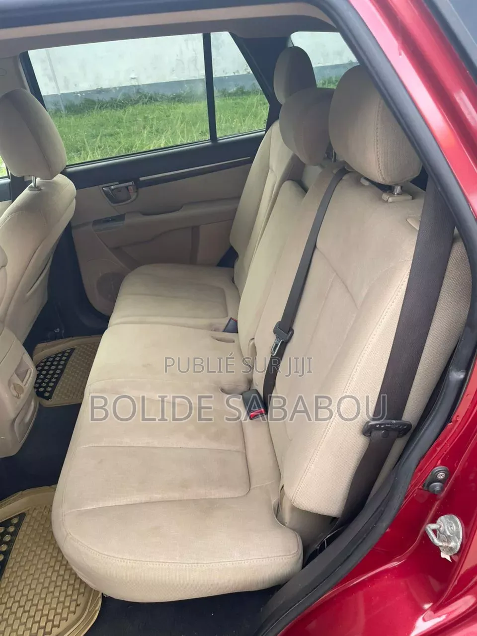 Hyundai Santa Fe Limited 2010 Rouge