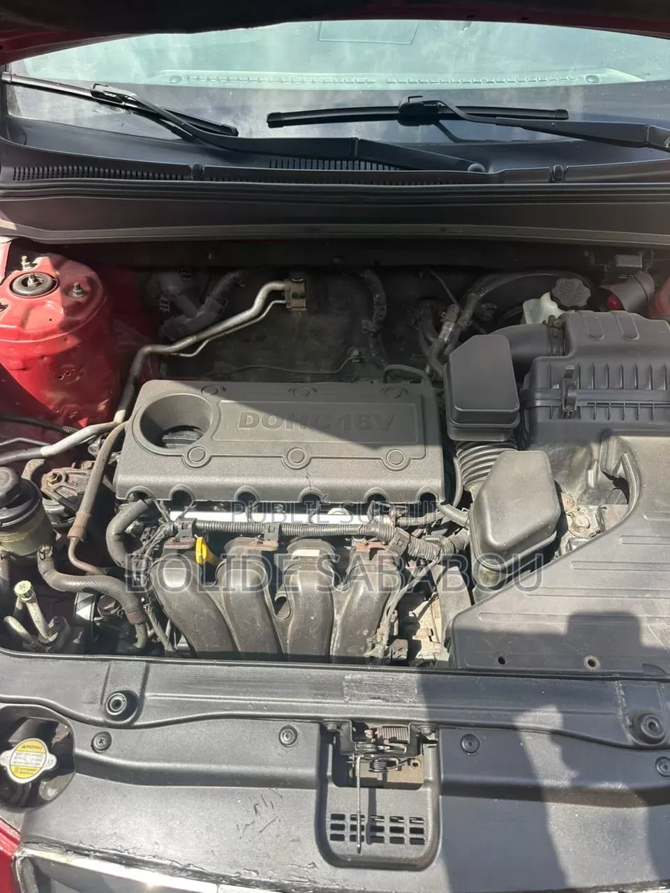 Hyundai Santa Fe Limited 2010 Rouge