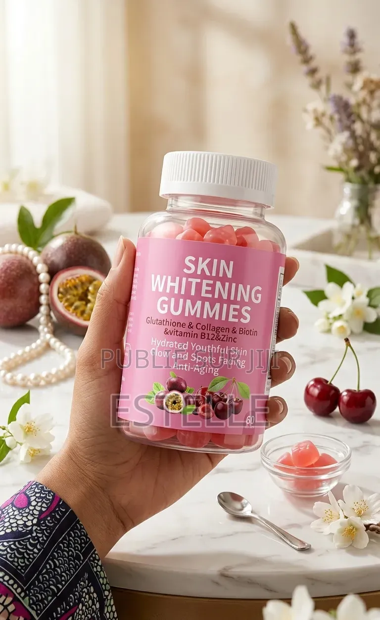 Gummie Et Vitamine E Pour Le Teint
