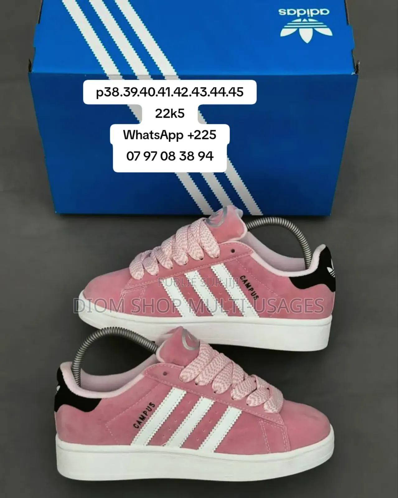 Paires De Baskets Adidas Campus Original