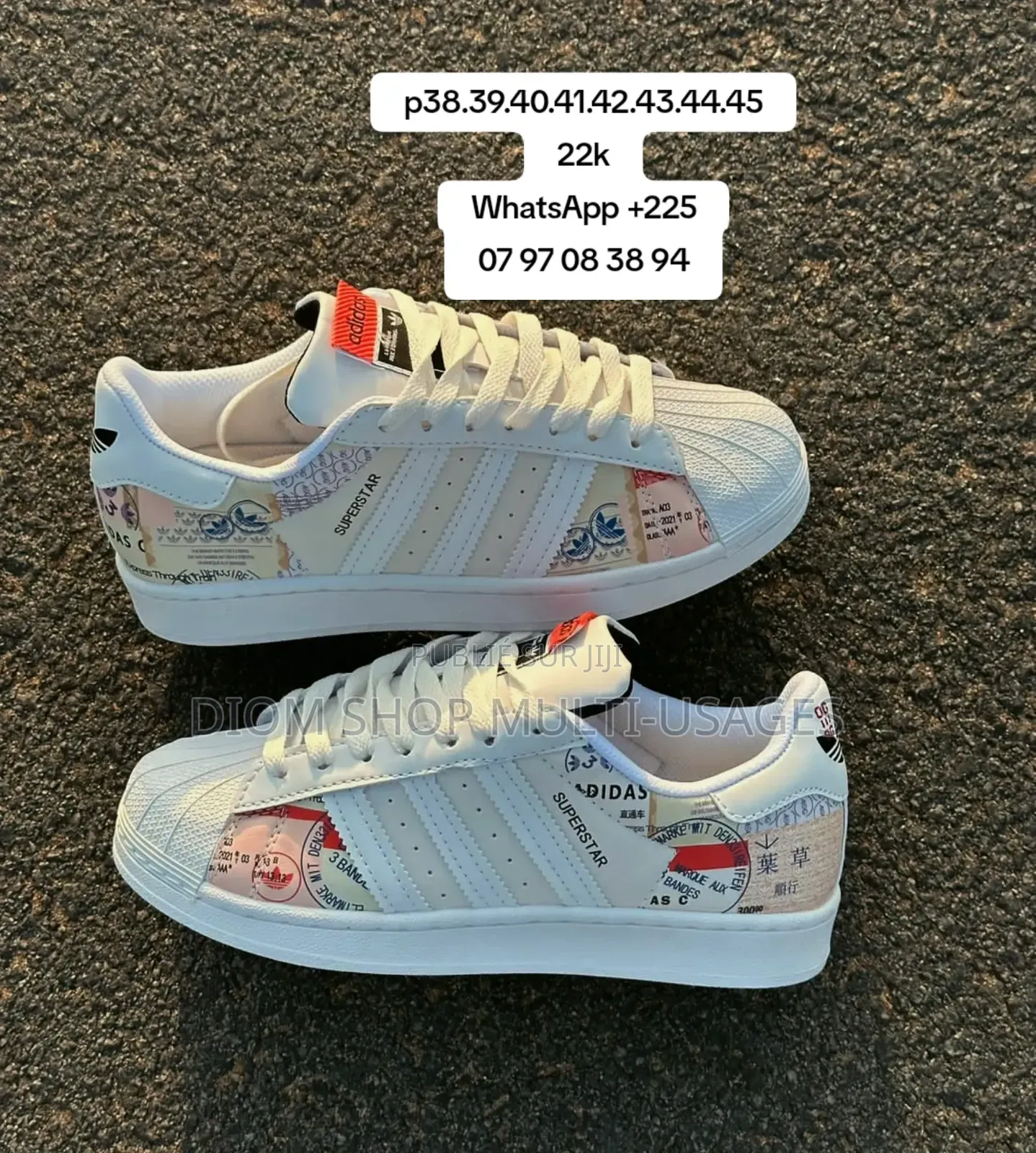 Paires De Baskets Adidas Campus Original