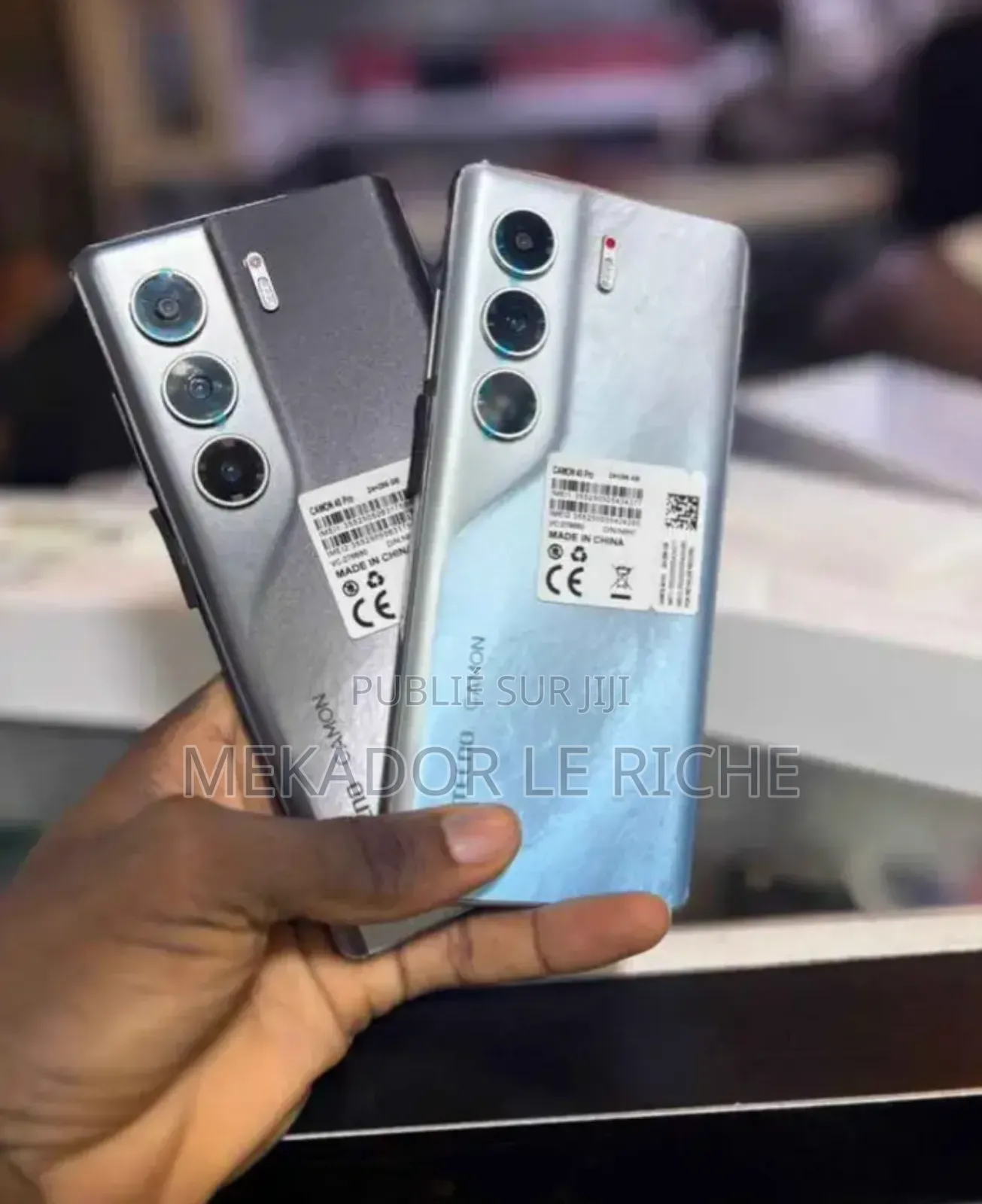 Nouveau Tecno Camon 40 256 GB Noir