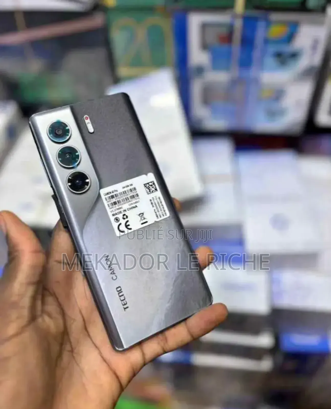 Nouveau Tecno Camon 40 256 GB Noir