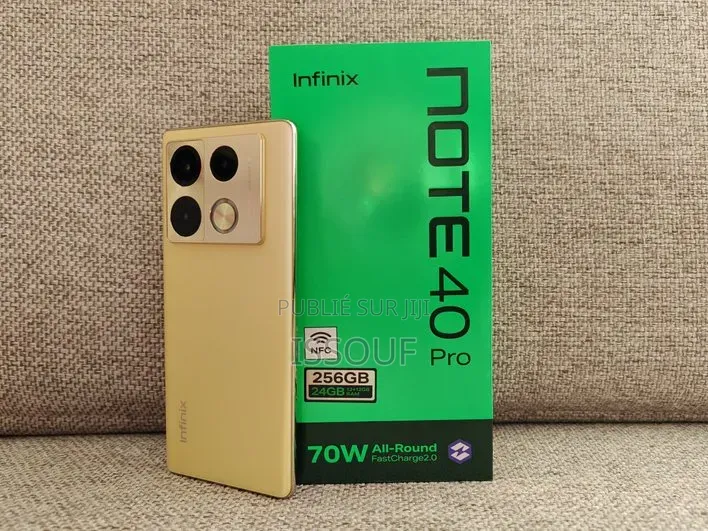 Nouveau Infinix Note 40 Pro 5G 256 GB Autre