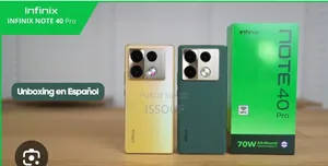 Nouveau Infinix Note 40 Pro 5G 256 GB Autre