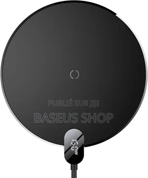 Chargeur Sans Fil À Induction Baseus Digital Led 15 W