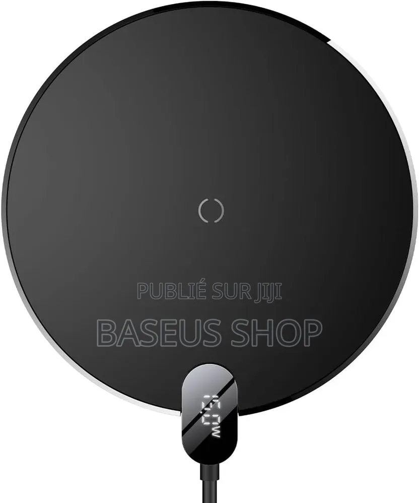 Chargeur Sans Fil À Induction Baseus Digital Led 15 W